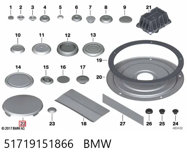  51719151866 BMW