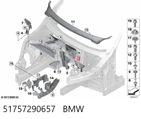  51757290657 BMW