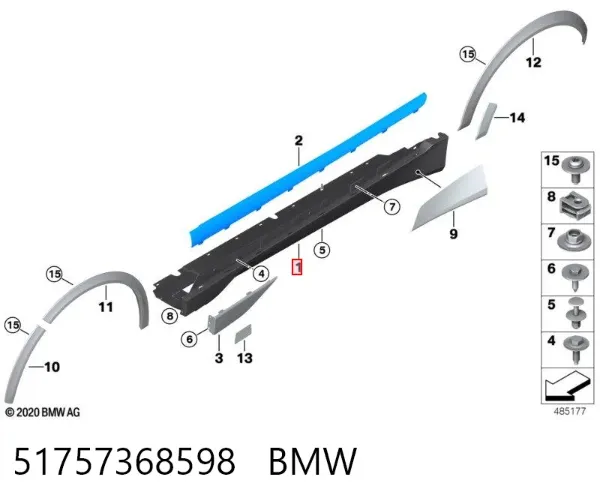  51757368598 BMW