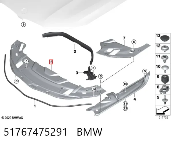  51767475291 BMW