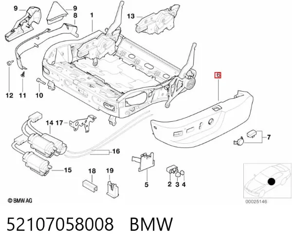  52107058008 BMW