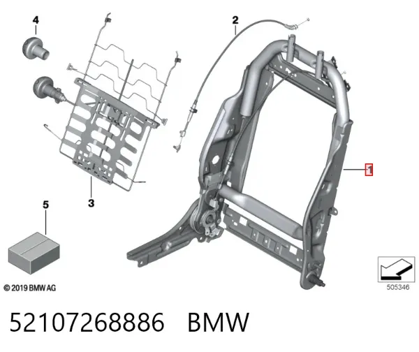  52107268886 BMW