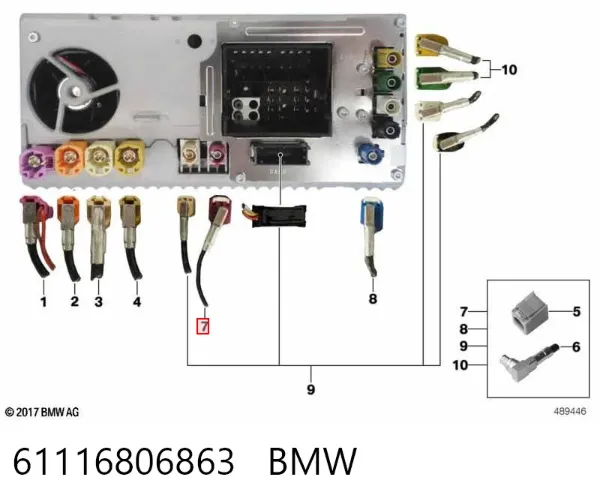  61116806863 BMW