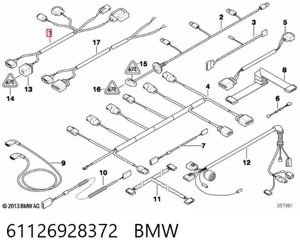  61126928372 BMW