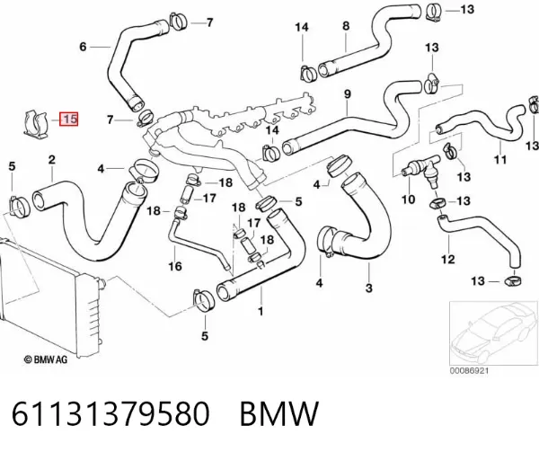  61131379580 BMW