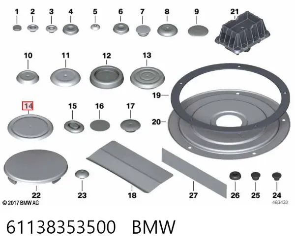 61138353500 BMW