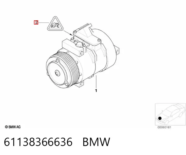  61138366636 BMW