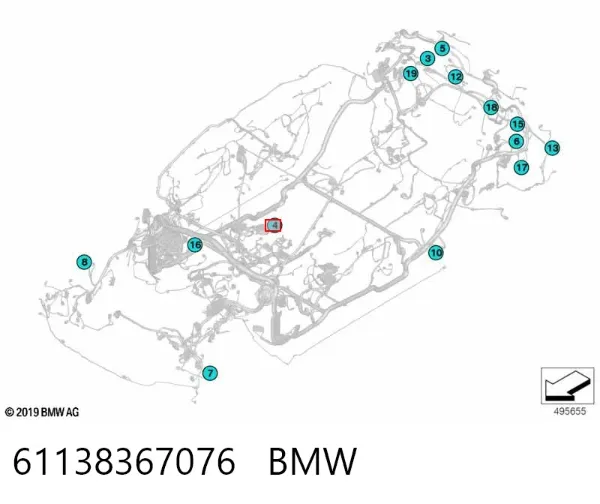 61138367076 BMW