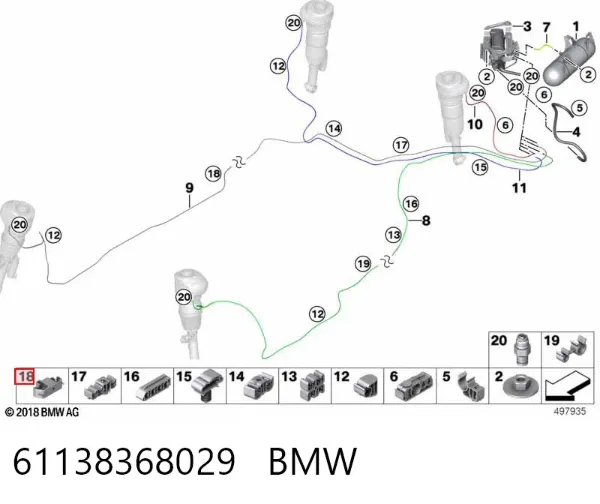  61138368029 BMW