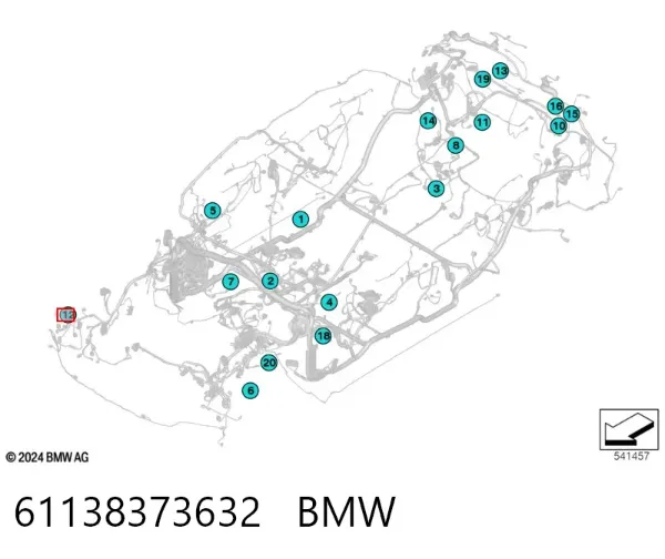  61138373632 BMW