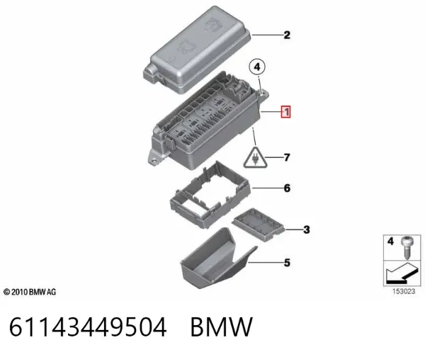 Unidade de dispositivos de segurança Mini Cooper R56