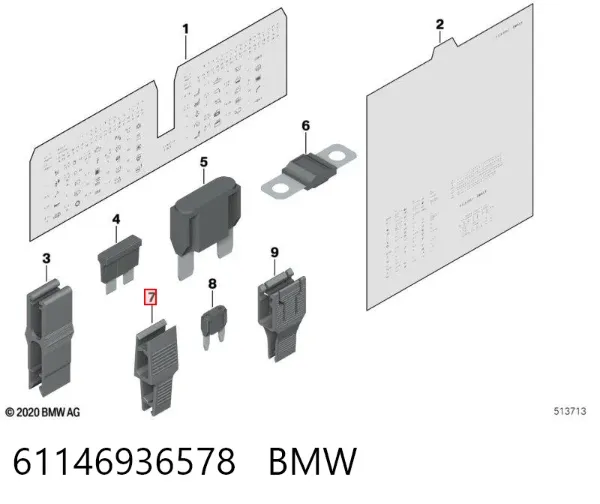  61146936578 BMW