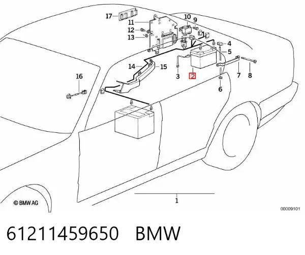  61211459650 BMW