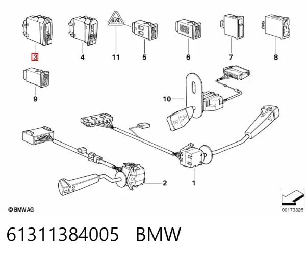  61311384005 BMW