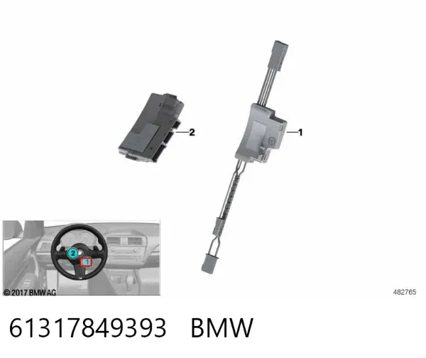  61317849393 BMW