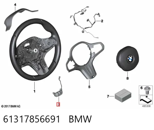 Gerador 61317856691 BMW