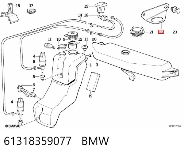  61318359077 BMW