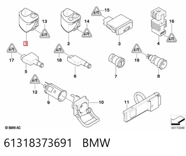  61318373691 BMW