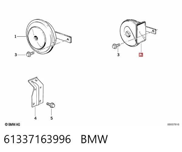  61337163996 BMW