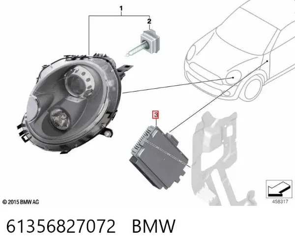  61356827072 BMW