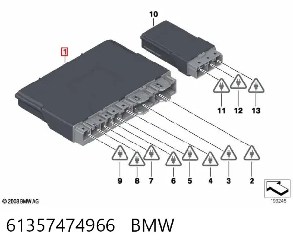  61357474966 BMW