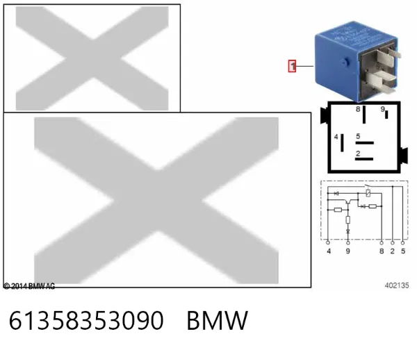  61358353090 BMW