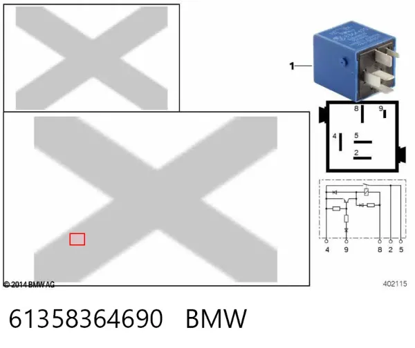  61358364690 BMW