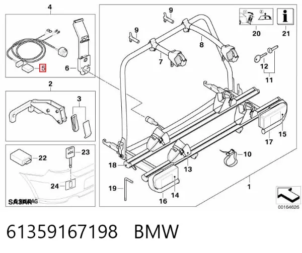  61359167198 BMW