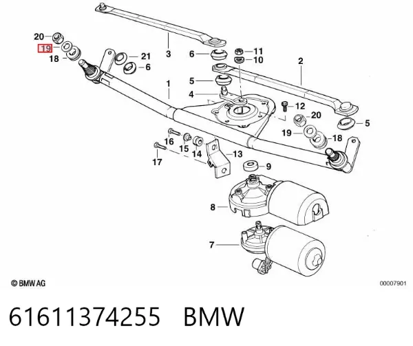  61611374255 BMW