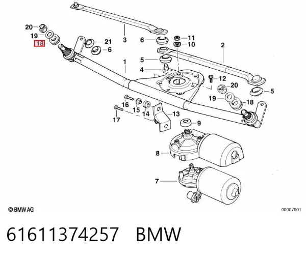  61611374257 BMW