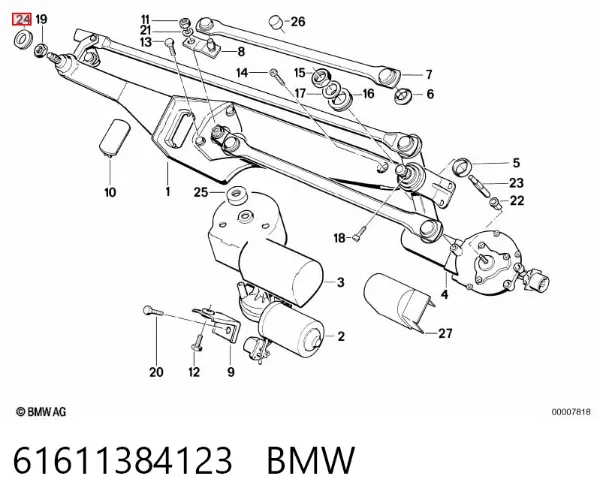  61611384123 BMW
