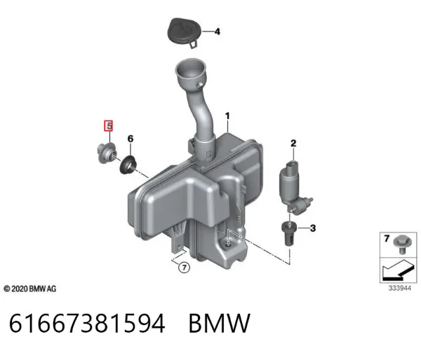  61667381594 BMW