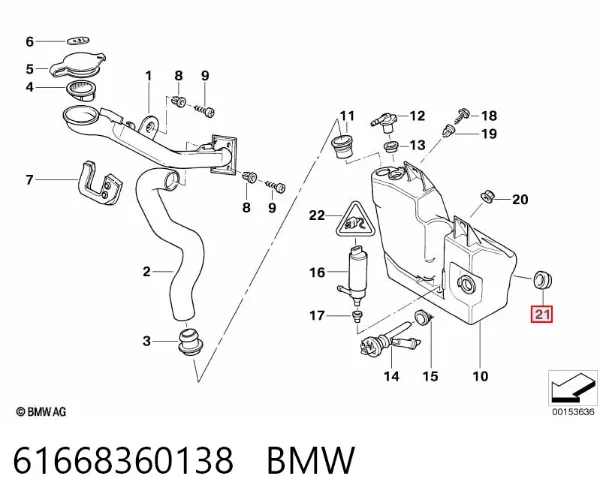  61668360138 BMW