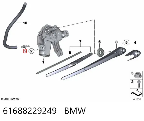  61688229249 BMW