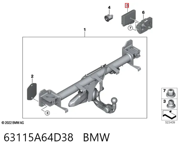  63115A64D38 BMW