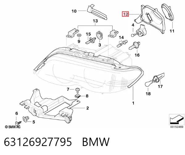  63126927795 BMW