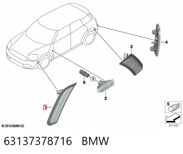  63137378716 BMW