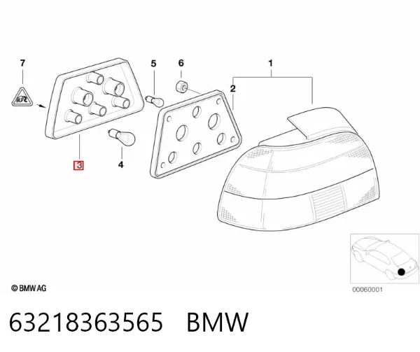  63218363565 BMW