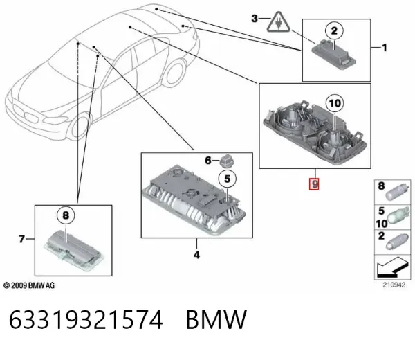  63319321574 BMW