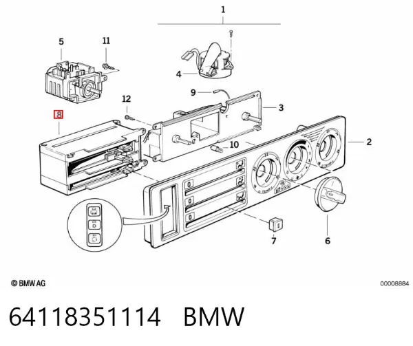  64118351114 BMW