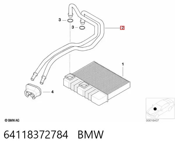  64118372784 BMW