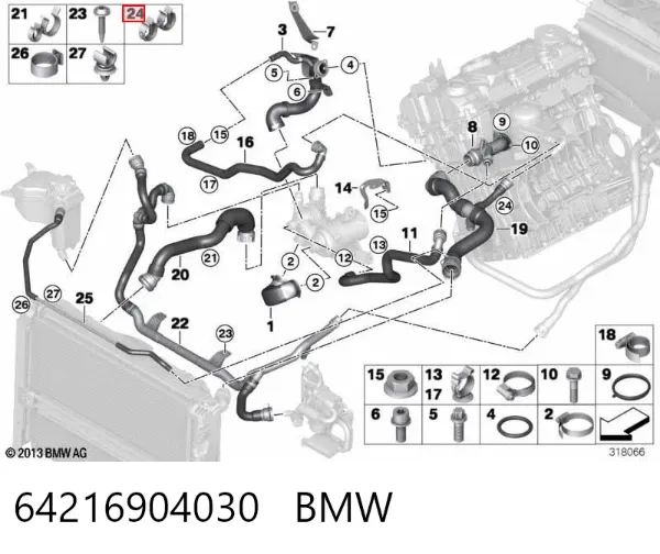  64216904030 BMW