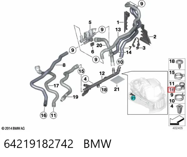  64219182742 BMW