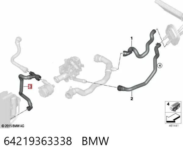  64219363338 BMW