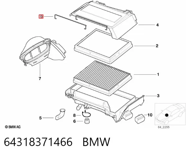  64318371466 BMW