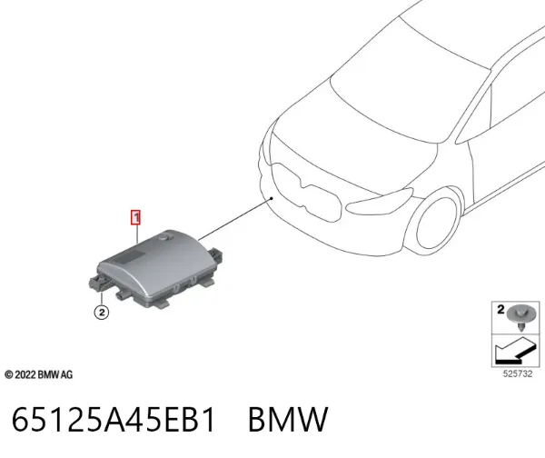  65125A45EB1 BMW