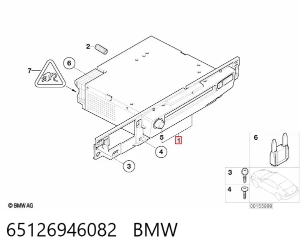 Painel de instrumentos (quadro de instrumentos) 65126946082 BMW
