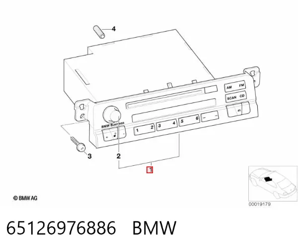  65126976886 BMW
