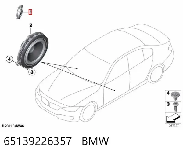  65139226357 BMW