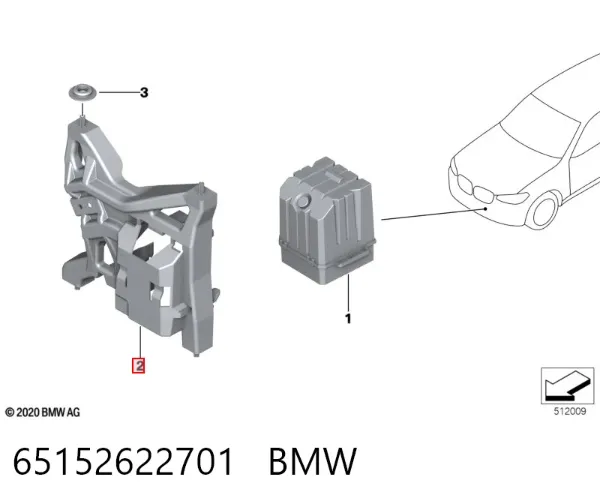  65152622701 BMW